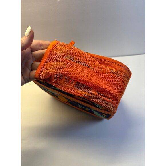 Pottery‎ Barn Dinosaur lunch box (navy & orange) - Picture 3 of 9